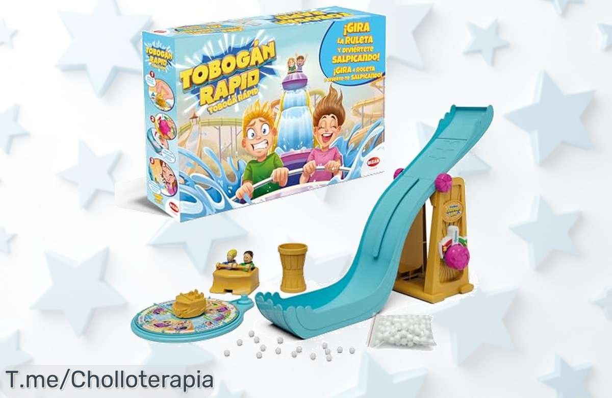 Diviértete como nunca con el Bizak Tobogán Rapid: ¡super chollo de diversión familiar! Aprovecha este ofertón único y crea momentos inolvidables. ¡Compra ya antes de que se agote!