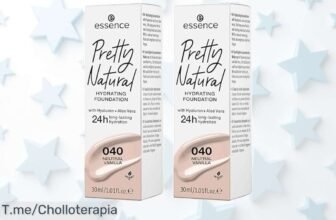 Embellece tu piel al instante con Essence Pretty Natural, ¡hidratación todo el día y un acabado radiante! Aprovecha este super chollo en paquete de 2, actúa ya antes que se agote