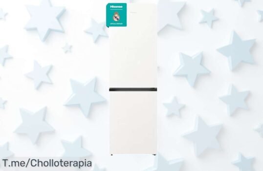 Frigorífico Hisense con capacidad increíble y enfriamiento uniforme, ¡aprovéchate de este super chollo antes que se agote! Mantén tus alimentos frescos a un precio loco