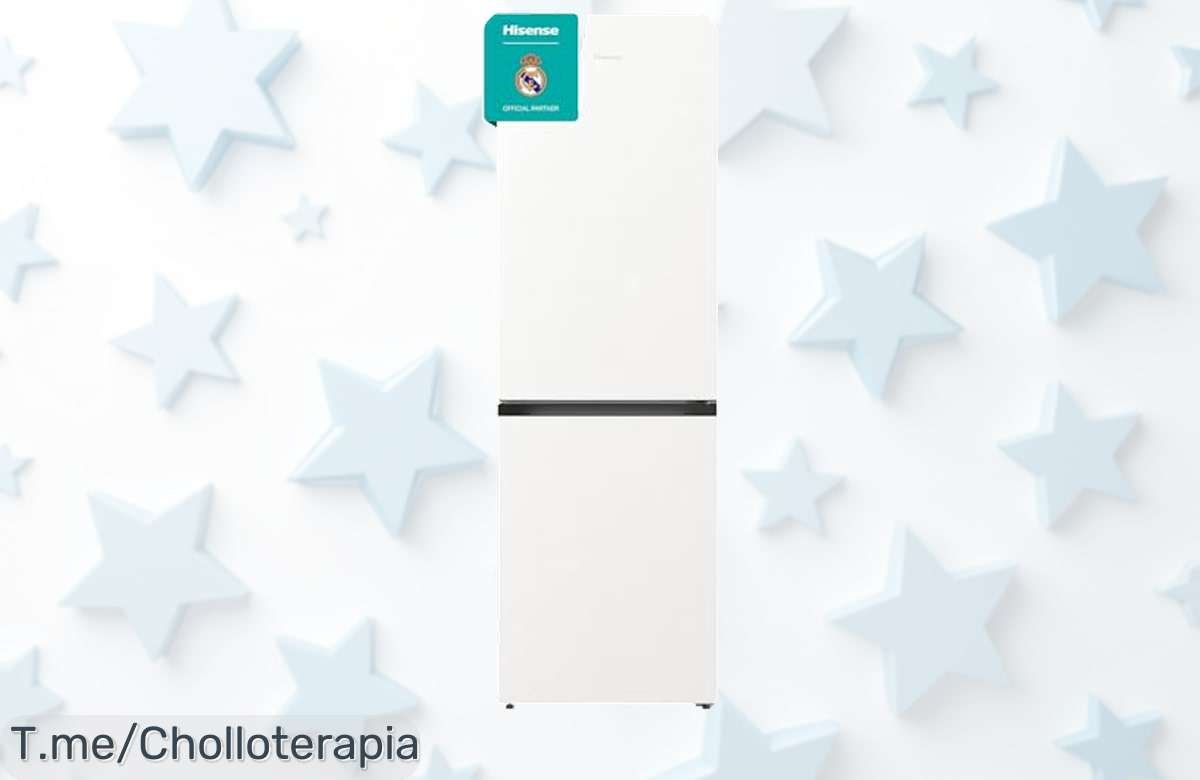 Frigorífico Hisense con capacidad increíble y enfriamiento uniforme, ¡aprovéchate de este super chollo antes que se agote! Mantén tus alimentos frescos a un precio loco.