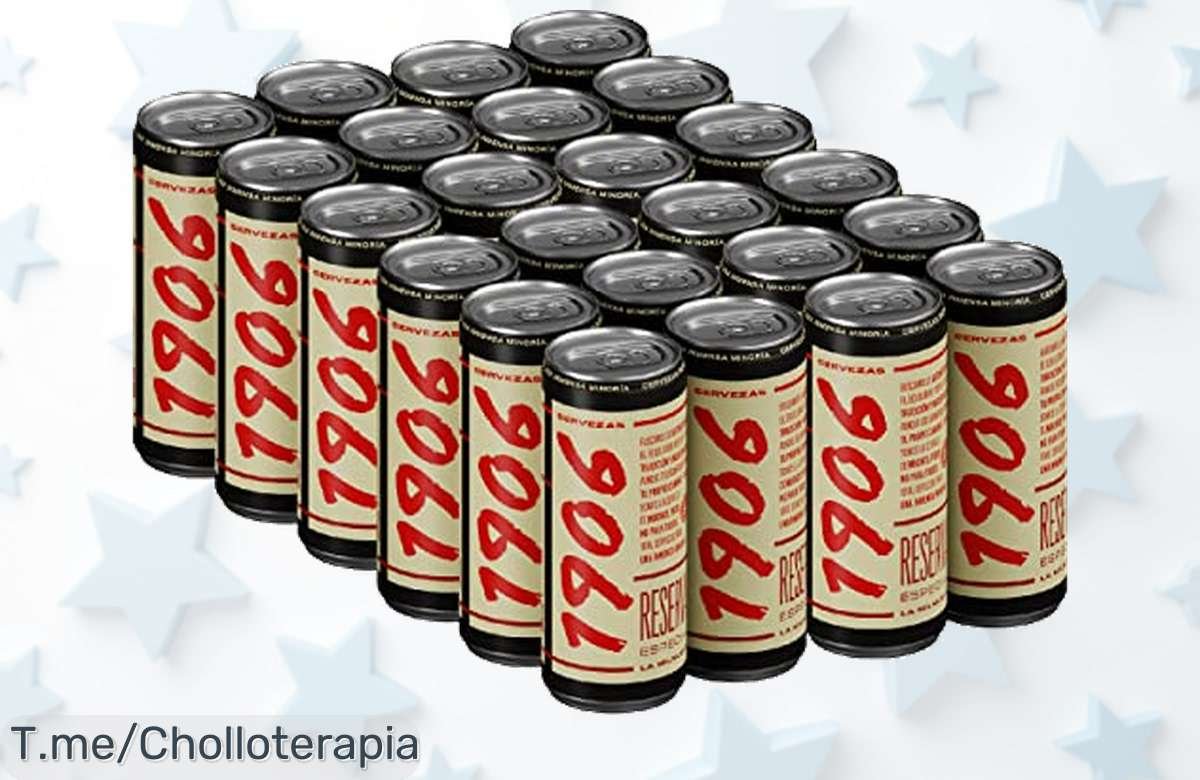 Gran Ofertón: 24 Latas de 1906 Reserva Especial a un precio loco que transformará tus comidas con su sabor tostado. ¡Compra ya y no te quedes sin disfrutar este chollo!