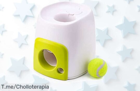 Haz que tu perro juegue sin parar con el lanzador automático de pelotas, oferta única y a un precio loco No te quedes sin el mejor momento para tu mascota, compra ya
