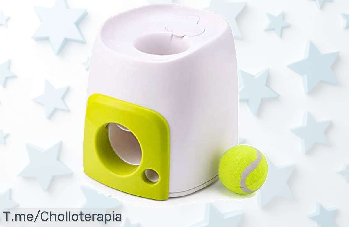 Haz que tu perro juegue sin parar con el lanzador automático de pelotas, oferta única y a un precio loco. No te quedes sin el mejor momento para tu mascota, compra ya.