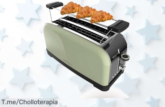 Haz que tus mañanas sean mágicas con el Tostador Vertical Cecotec: tu desayuno perfecto en segundos y disfruta de un sabor jamás vivido ¡Compra ahora este super chollo antes de que se acabe!