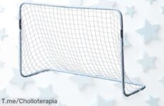Haz que tus pequeños disfruten como nunca con la portería MUWO, hecha de acero resistente ¡Aprovecha este ofertón limitado y transforma el jardín en un campo de juego ya!