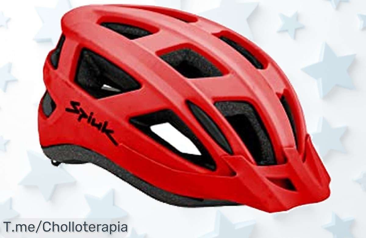 Hazte con el casco Spiuk Kibo y siente la brisa mientras pedaleas, ¡super chollo en oferta limitada que no puedes dejar escapar! Actúa ahora y pedalea con estilo.