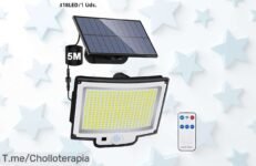 Ilumina Tu Jardín Con La Lámpara Solar Impermeable, Ahorra Con Este Ofertón Único Y Disfruta Seguridad En Casa ¡Compra Ahora Antes De Que Se Agote!