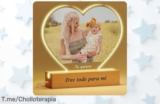 Ilumina tus momentos especiales con una lámpara personalizada a un precio loco, ¡un ofertón que llena de amor cada rincón! Crea recuerdos inolvidables antes de que se agote