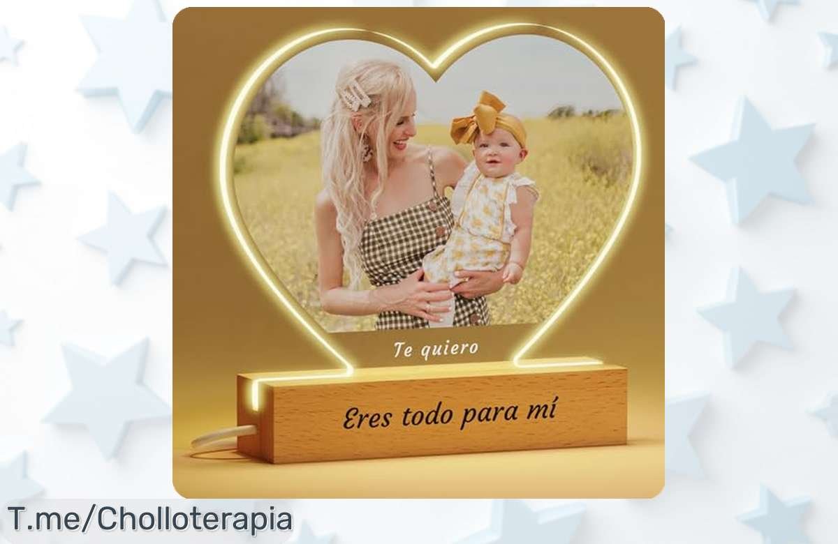 Ilumina tus momentos especiales con una lámpara personalizada a un precio loco, ¡un ofertón que llena de amor cada rincón! Crea recuerdos inolvidables antes de que se agote.
