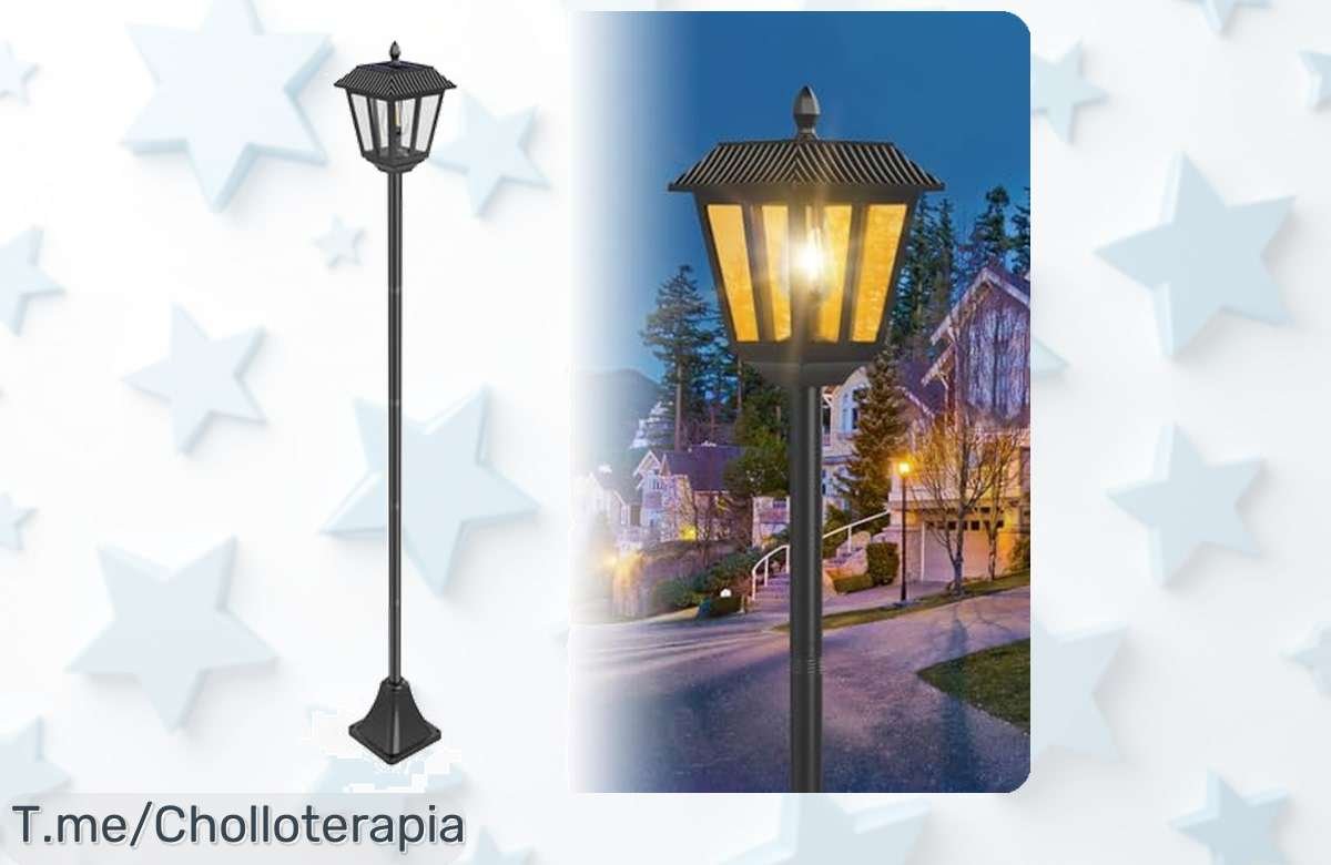 Ilumina tus noches con el ofertón de Faroles Solares Artrastar: 12 horas de luz brillante y fácil instalación, ¡aprovéchalo ya antes que se agoten!