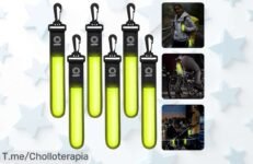 Ilumina tus noches con el super chollo de luces LED BAIFULAI: 6 unidades versátiles para mochilas ¡Aprovecha este ofertón único y consigue las tuyas antes que se agoten!