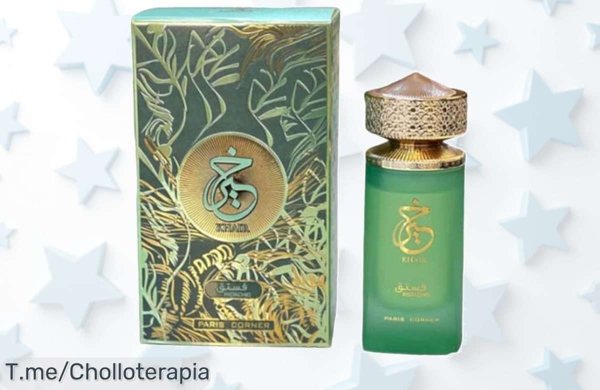 Impactante fragancia Paris Corner Khair Pistachio Eau de Parfum 100ml a un precio loco que hará que todos se giren, no te quedes sin el tuyo en esta oferta limitada.