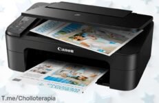 Impresora Canon PIXMA TS3350: El super chollo inalámbrico que imprime, escanea y copia como un pro ¡Aprovecha esta oferta limitada y transforma tu creatividad ya!