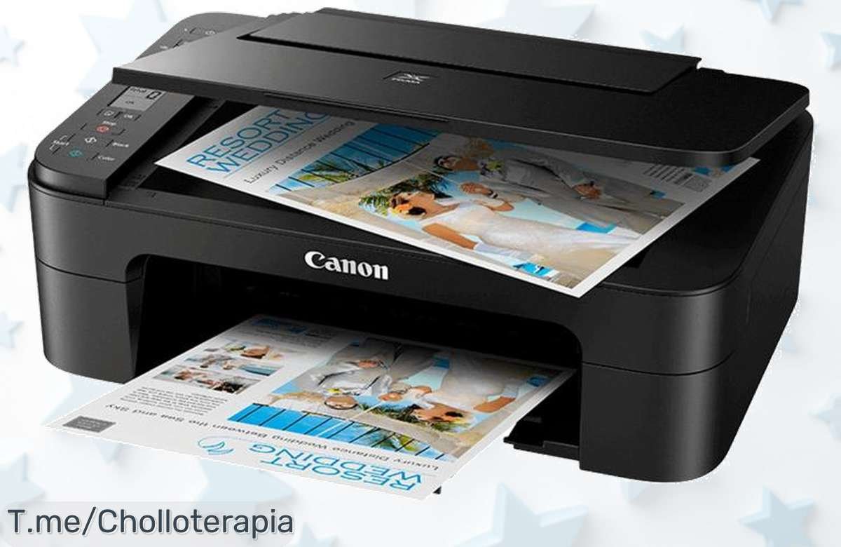 Impresora Canon PIXMA TS3350: El super chollo inalámbrico que imprime, escanea y copia como un pro. ¡Aprovecha esta oferta limitada y transforma tu creatividad ya!