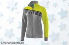 Increíble chaqueta Erima 5C para mujer: diseño espectacular y estilo único, ¡aprovéchate de este super chollo antes que volar se agote!