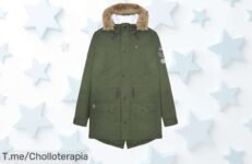 Lambretta Sherpa Lined Parka: El ofertón que estabas esperando, lucirás increíble en cada aventura ¡No te quedes sin la tuya! Disponibilidad limitada, actúa ya