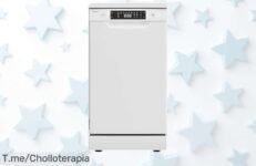 Lavavajillas Corbero: Super chollo de 10 cubiertos y 8 programas, silencioso y ajustable ¡Aprovecha este ofertón antes que se agote!