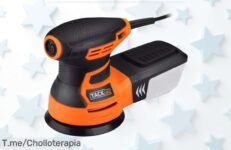 Lijadora orbital TACKLIFE a precio loco: 300W y 6 velocidades para proyectos de bricolaje No te quedes sin este super chollo, compra ya antes que se agote