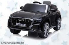 Lleva la Aventura a Casa con el Coche Eléctrico FEBER Q8: Super Chollo de Diversión con Control Parental y Luces LED ¡Aprovecha Este Ofertón antes de que se Agote!