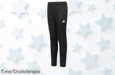 Luce como un campeón con los pantalones de chándal Adidas Entrada Niño, ¡super chollo que no puedes dejar pasar! Quedan muy pocos, corre y compra ya antes de que se agoten