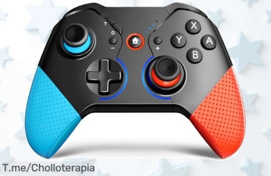Mando ISENPENK para Switch a precio loco, con funciones Turbo y RGB Light que elevarán tu juego ¡No dejes pasar este ofertón único! Compra ya antes que se agote