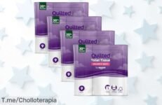 Mega pack de papel higiénico con 36 rollos ultra suaves a un precio loco, para que siempre estés listo en esos momentos especiales ¡Compra ahora antes de que se agote!