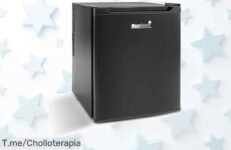Mini Refrigerador Retro 42L: ¡Oferta única a precio loco para mantener tus bebidas frescas y snacks organizados! Apresúrate, las unidades vuelan y no puedes perderte este super chollo
