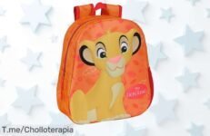 Mochila escolar 3D del Rey León a precio loco: diseño espectacular y espacio para todo ¡No te pierdas este ofertón único, las unidades vuelan! Acelera y compra ya la tuya