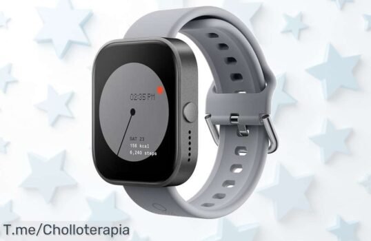 No dejes pasar este ofertón: CMF Watch Pro con pantalla AMOLED y 13 días de batería te cuida mientras llamas por Bluetooth ¡Compra ya antes de que se agoten!