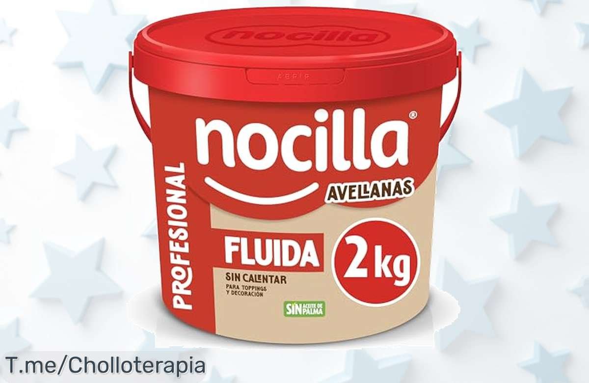 Nocilla de 2kg a precio loco: Sabor irresistible sin aceite de palma, disfruta en familia y llena tus días de alegría. ¡Compra ahora antes que se agote!