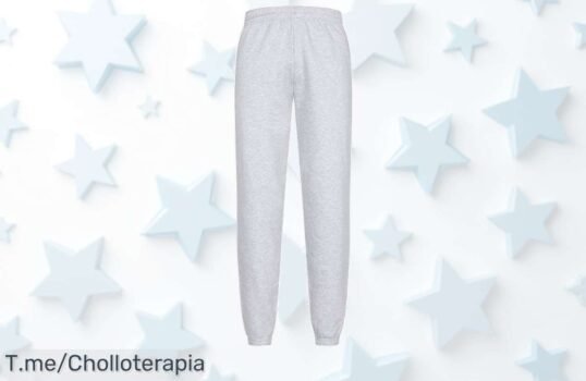 Pantalones de Chándal Fruit of the Loom a precio loco, confort y estilo en un solo producto, no te lo pierdas, actúa ya antes que se agoten ¡es tu momento!