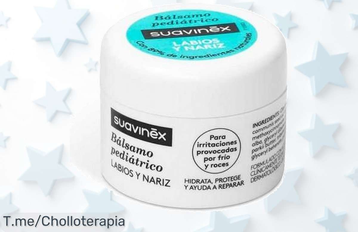 Potencia la sonrisa de tu pequeño con el bálsamo Suavinex, ¡un super chollo para cuidar su piel! No esperes más, esta oferta única es por tiempo limitado.