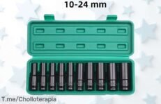 Potencia tu caja de herramientas con este juego de destornilladores de impacto ¡10 piezas a un precio loco! No te quedes sin el super chollo, consigue el tuyo antes que se agote