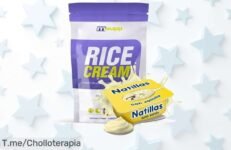 Potencia tu energía con la crema de arroz en polvo, un super chollo ideal para tus batidos y entrenos ¡Consíguela ya antes de que se agote y siente el éxito!
