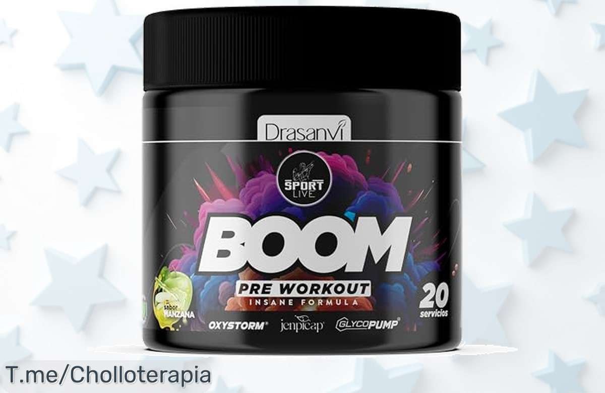 Potencia tu entrenamiento con Drasanvi PreWorkout: energía explosiva y recuperación ultrarrápida a un precio loco. ¡No te pierdas este ofertón, compra ya antes de que se agote!