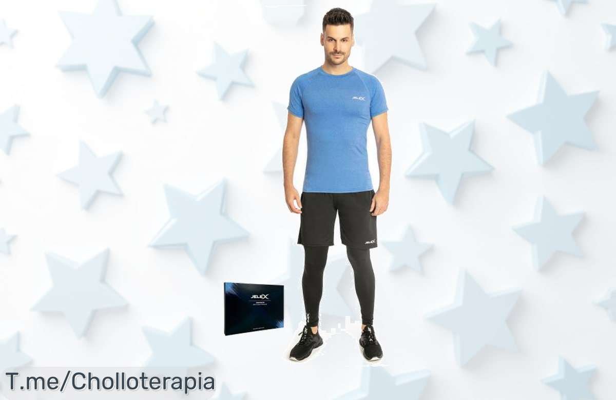 Potencia tu entrenamiento con el conjunto JELEX Sportinator en oferta increíble y siéntete genial. ¡Aprovecha este chollazo antes de que se acabe!