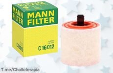 Potencia tu motor con el Filtro de Aire MANNFILTER C 16 012 a precio loco, mejora su rendimiento y protege tu vehículo ¡Compra ya antes de que se agoten!