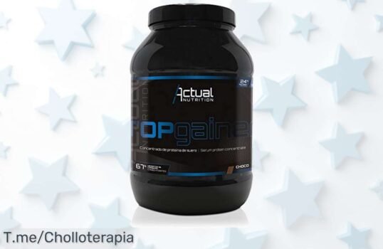 Potencia tus entrenamientos con el gainer de chocolate más delicioso del mercado: ¡super chollo que no puedes dejar pasar! Compra ahora y siente la diferencia en cada repetición