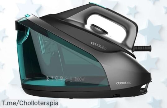 Potencia y estilo en tu hogar: Vive el confort del Cecotec IronHero 3000 con golpe de vapor brutal Aprovecha este super chollo antes que se acabe, ¡compra ya!