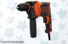 Potente Taladro Percutor BLACK+DECKER a un precio loco: perfora todo en un abrir y cerrar de ojos y transforma tus proyectos ¡No te quedes sin el tuyo, oferta limitada!