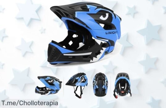 Protege a tus peques con el casco desmontable Lixada: oferta única en seguridad y diversión, ¡aprovecha este chollo antes de agotar existencias! Compra ya y asegura su aventura