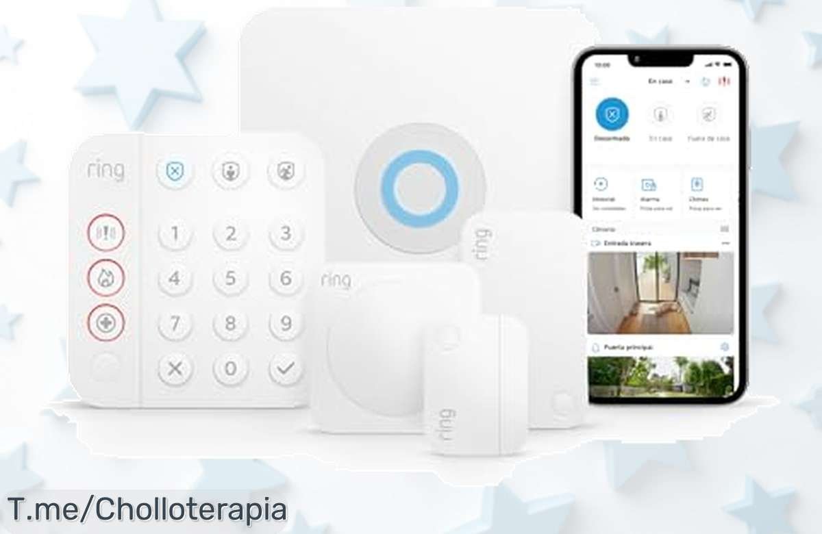 Protege tu hogar con Ring Alarm, el sistema de seguridad que te da control total y alertas en tiempo real. ¡No dejes pasar este ofertón único y consigue 30 días gratis!