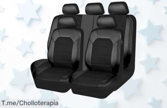 Protege tus asientos del coche con fundas impermeables y di adiós a las manchas con este super chollo, oferta única que no podrás dejar pasar ¡Compra ya antes de que se acabe!