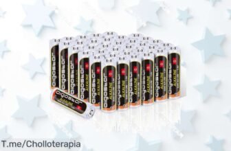 Recarga tu vida con 36 Aigostar Pilas Alcalinas AA al mejor precio loco del mercado, energía duradera para tus gadgets en un ofertón que no puedes dejar pasar hoy mismo