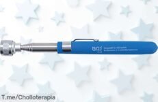 Recogedor magnético BGS 3188: ¡Agarra hasta 3 kg con precisión increíble! No dejes escapar este ofertón único, actúa ya antes de que se acabe la oferta limitada