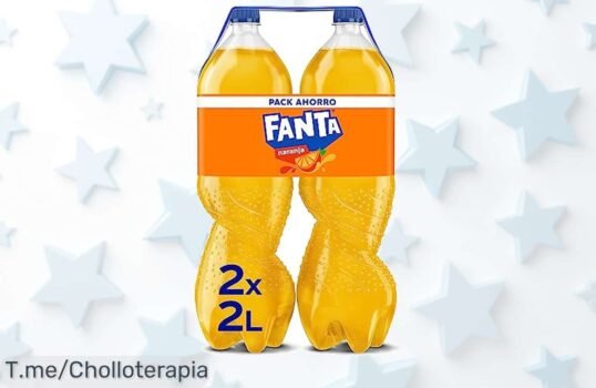 Refresca tu día con Fanta Naranja: disfruta del sabor único en cada sorbo y aprovecha este super chollo de 2 botellas a un precio loco ¡Compra ya antes que se agoten!