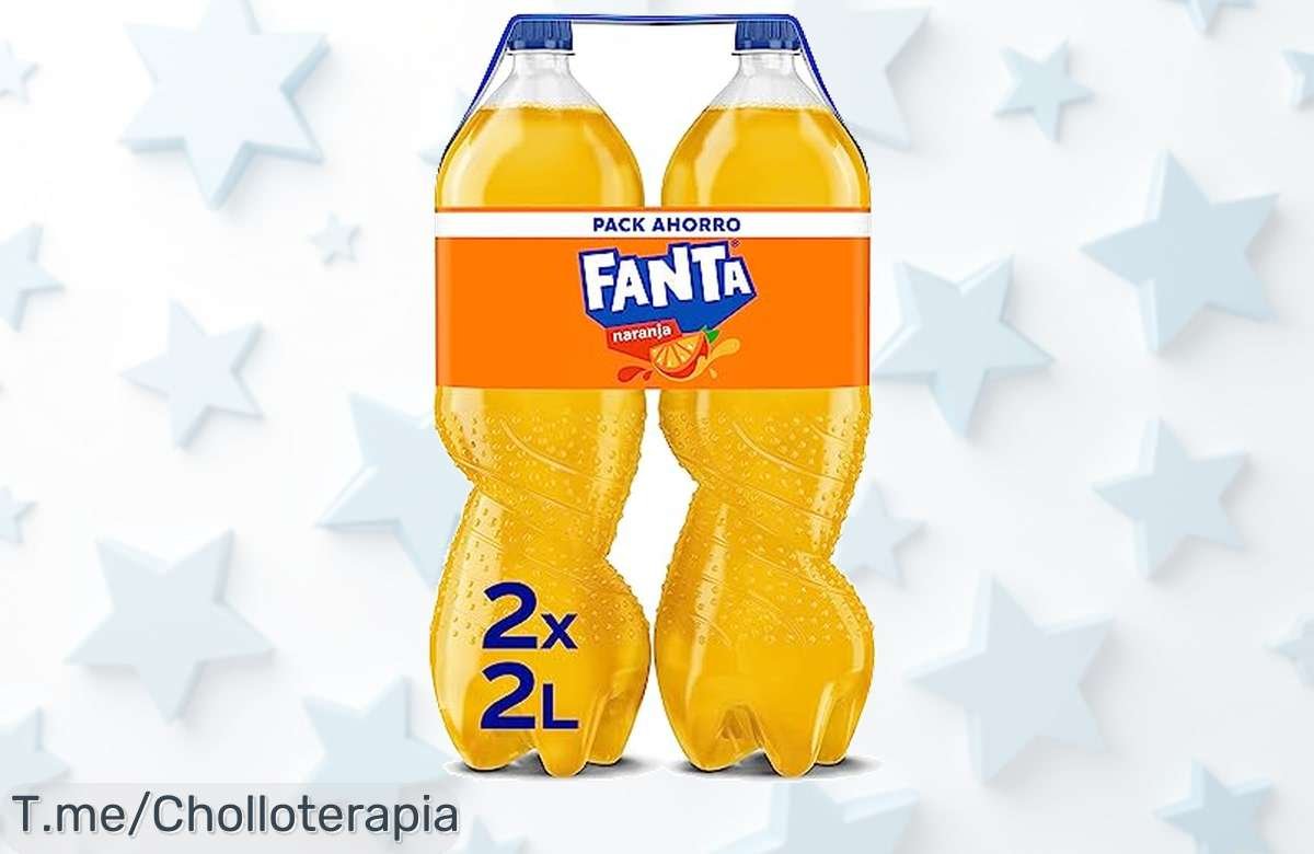Refresca tu día con Fanta Naranja: disfruta del sabor único en cada sorbo y aprovecha este super chollo de 2 botellas a un precio loco. ¡Compra ya antes que se agoten!