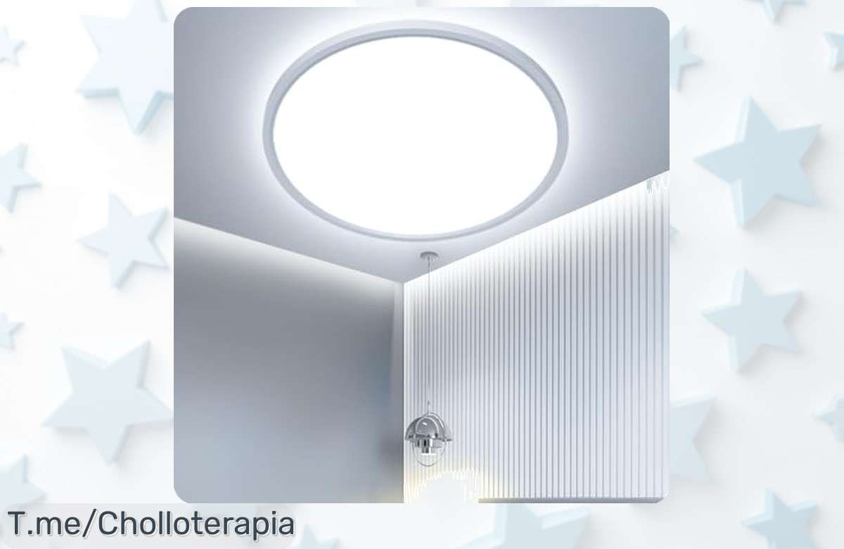 Renueva tu hogar con la lámpara LED Plafón Ultra Moderna a un precio loco y transforma cualquier espacio. ¡No dejes pasar este super chollo, oferta limitada!