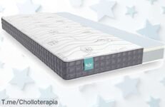Renueva tus noches con el colchón Mulhacén: descanso reparador y transpirabilidad máxima en un ofertón único ¡Apresúrate, este chollo no durará para siempre!