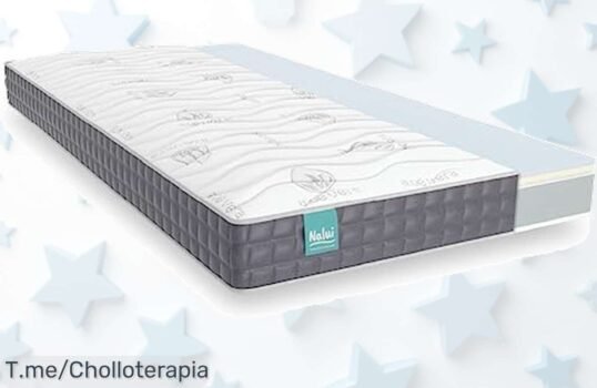 Renueva tus noches con el colchón Mulhacén: descanso reparador y transpirabilidad máxima en un ofertón único ¡Apresúrate, este chollo no durará para siempre!